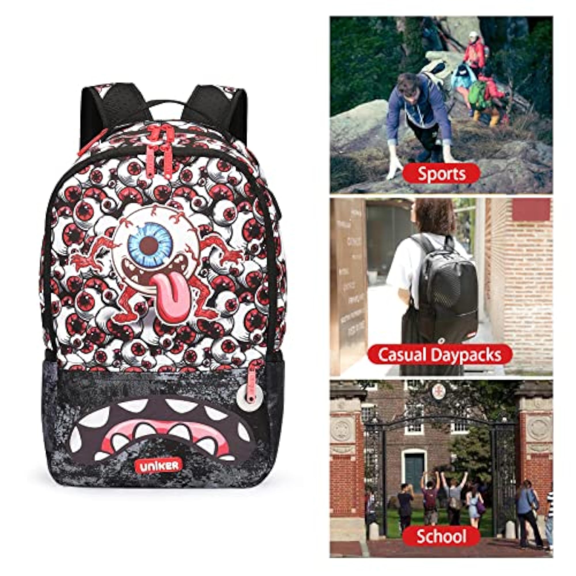 Graffiti Designer Laptop Backpack